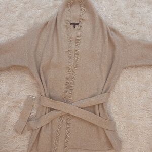 White House Black Market | Long Sleeve Belted Cardigan Sweater | Large